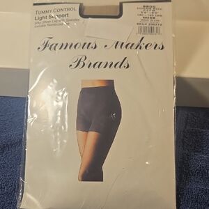 Hanes Women's Black Tummy Control Panties